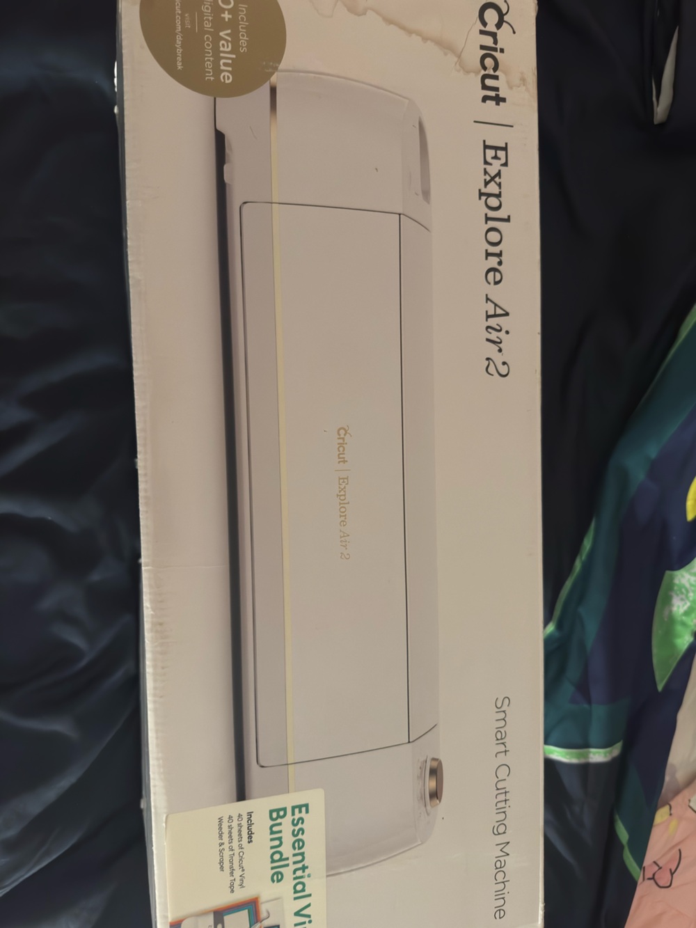 Cricut Explore Air 2 White and Gold Smart Cutting Machine